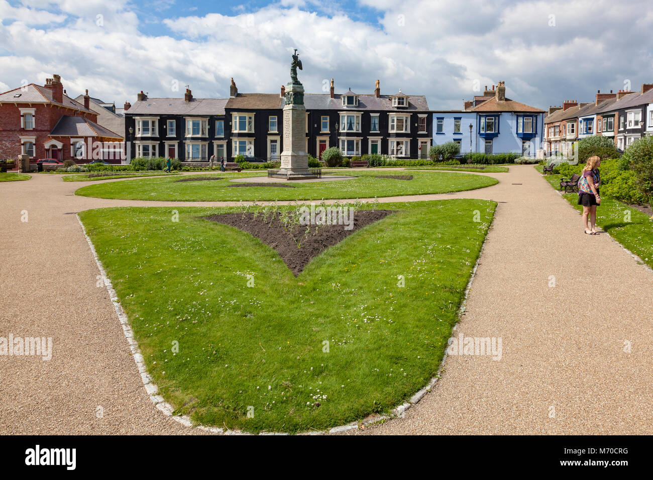 Hartlepool war memorial headland hartlepool hires stock photography