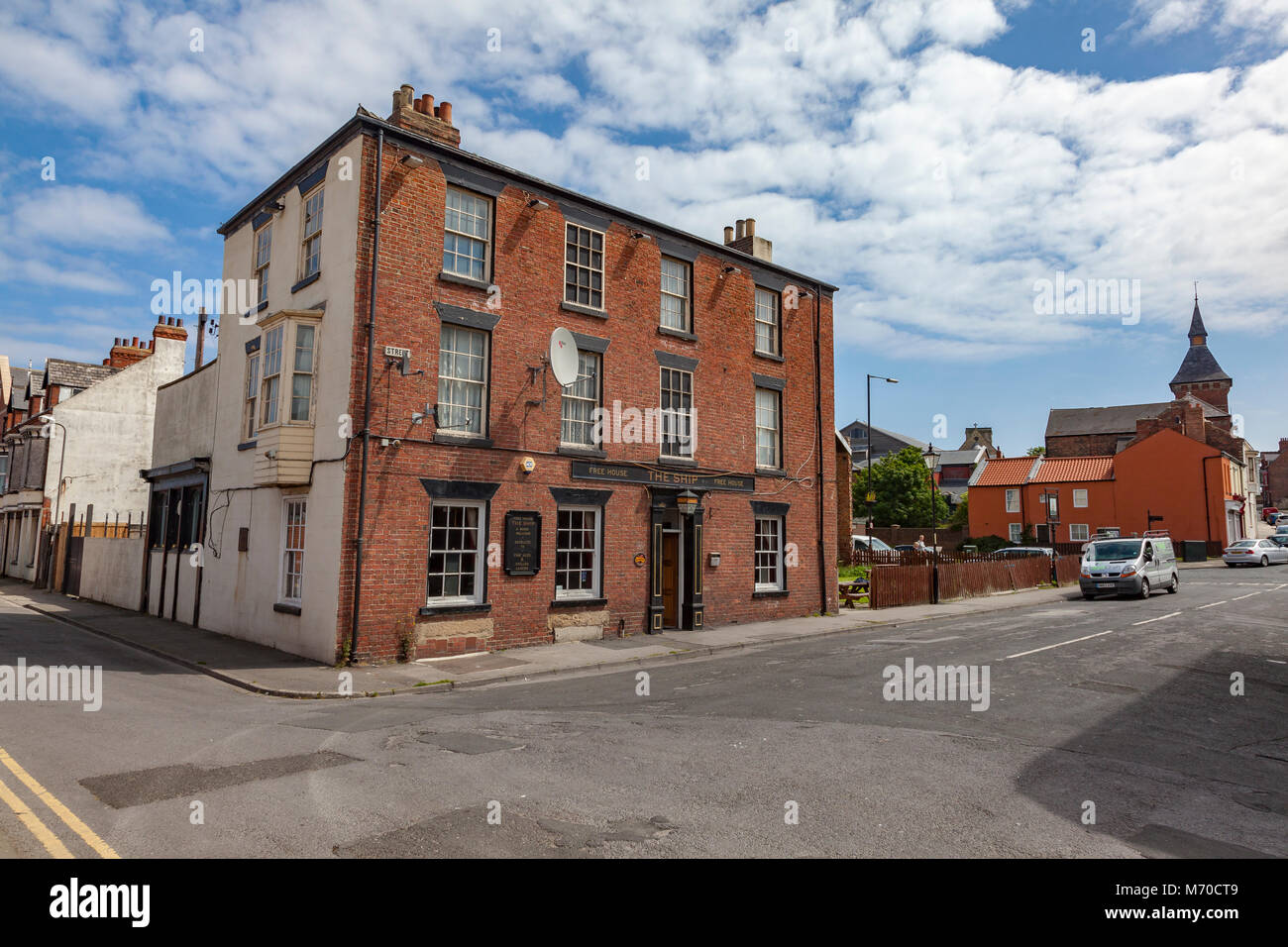 The Ship, a historic free house pub on Headland, Hartlepool, County Durham, UK Stock Photo Alamy