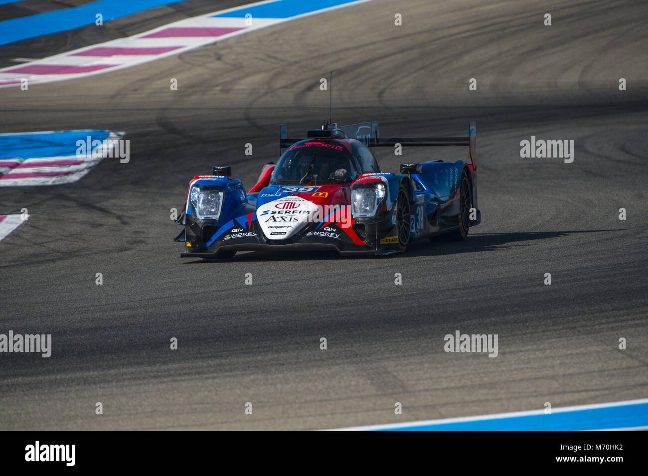 ELMS 4 HOURS OF LE CASTELLLET 2017 Stock Photo