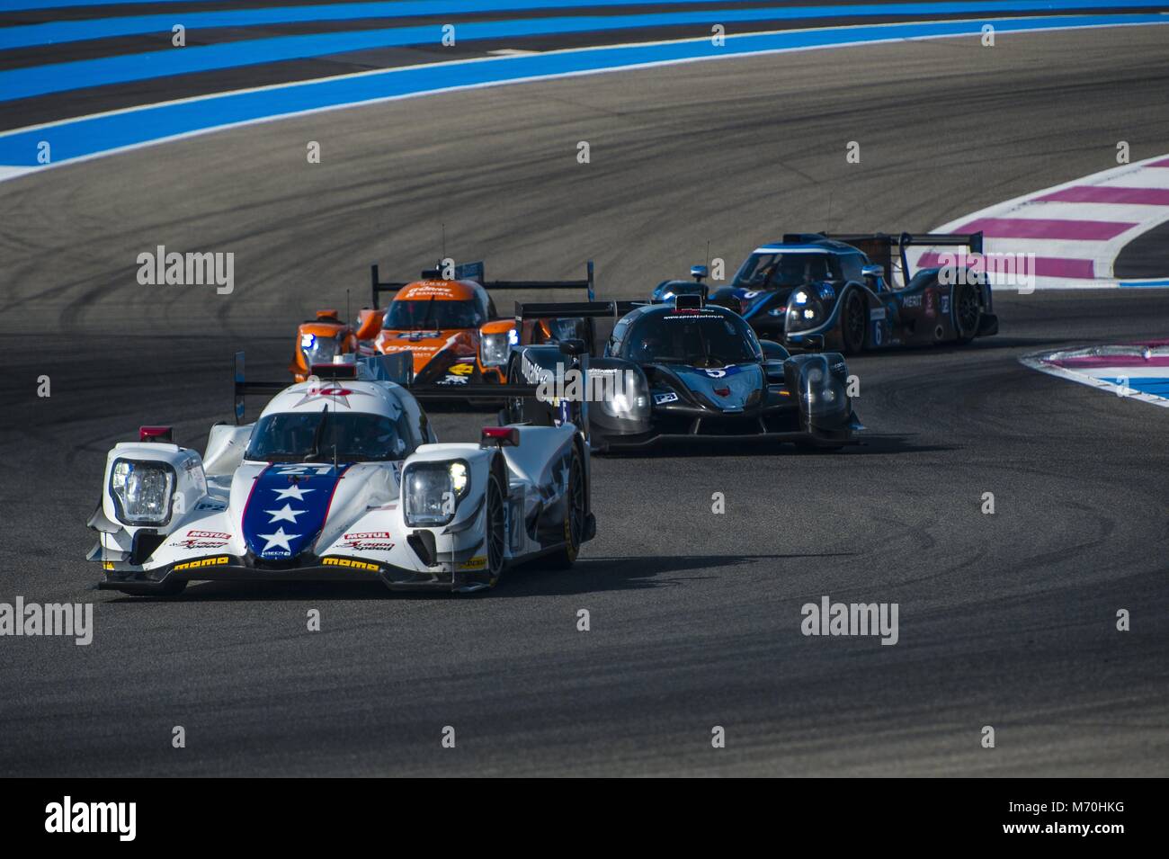 ELMS 4 HOURS OF LE CASTELLLET 2017 Stock Photo