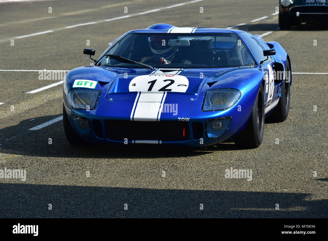 Hans Hugenholtz, Ford, GT40, 1965, Le Mans Classic 2014, 2014, circuit racing, Classic, classic cars, Classic Racing Cars, France, La Sarthe, Le Mans, Stock Photo