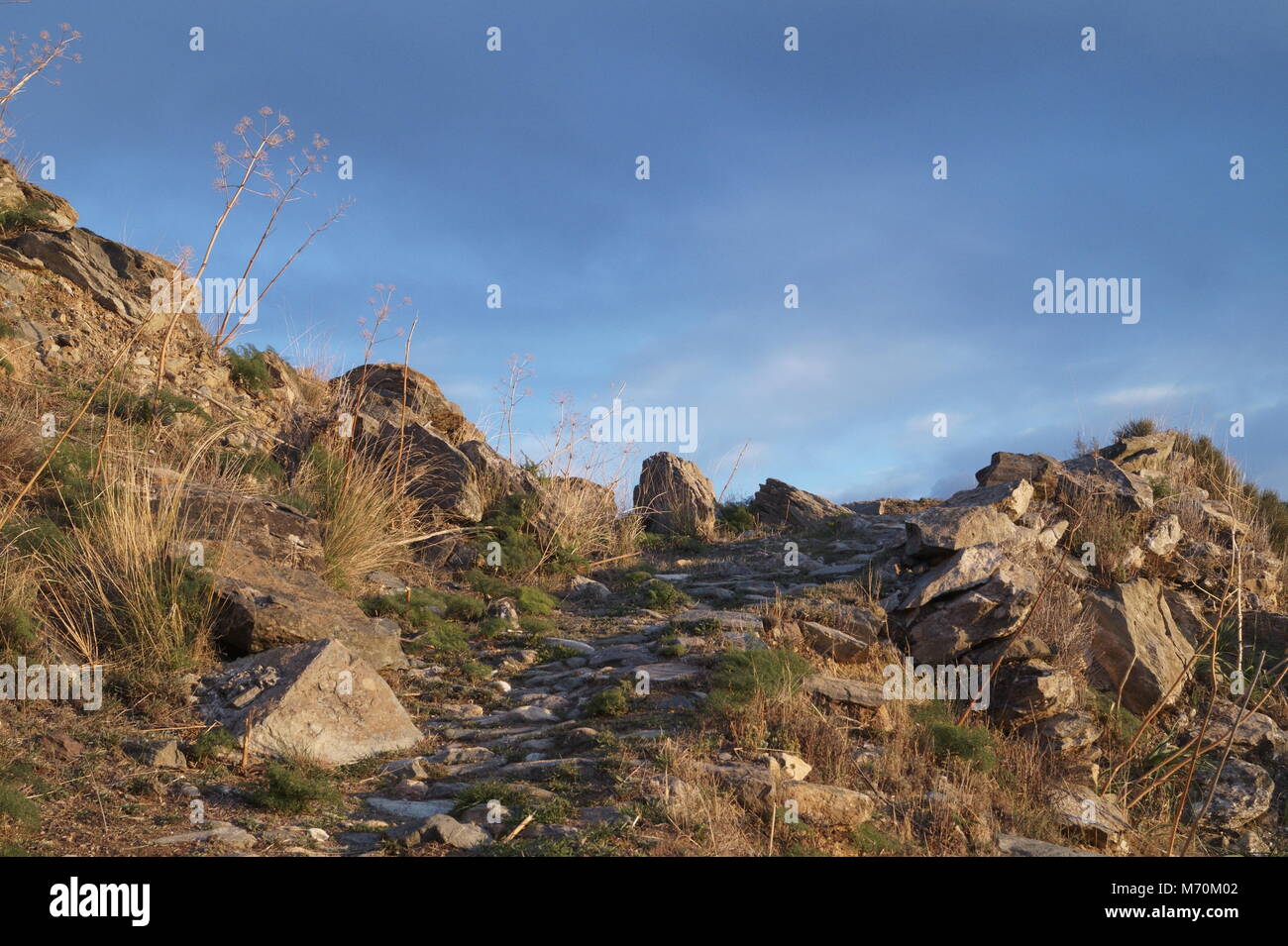 Straith Rocks Path Rocks And Path Stock Photo - Alamy