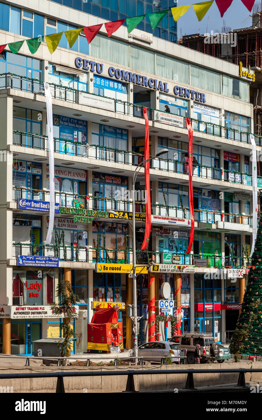 The Getu Commercial Center, Bole Road, Addis Ababa, Ethiopia Stock Photo Alamy