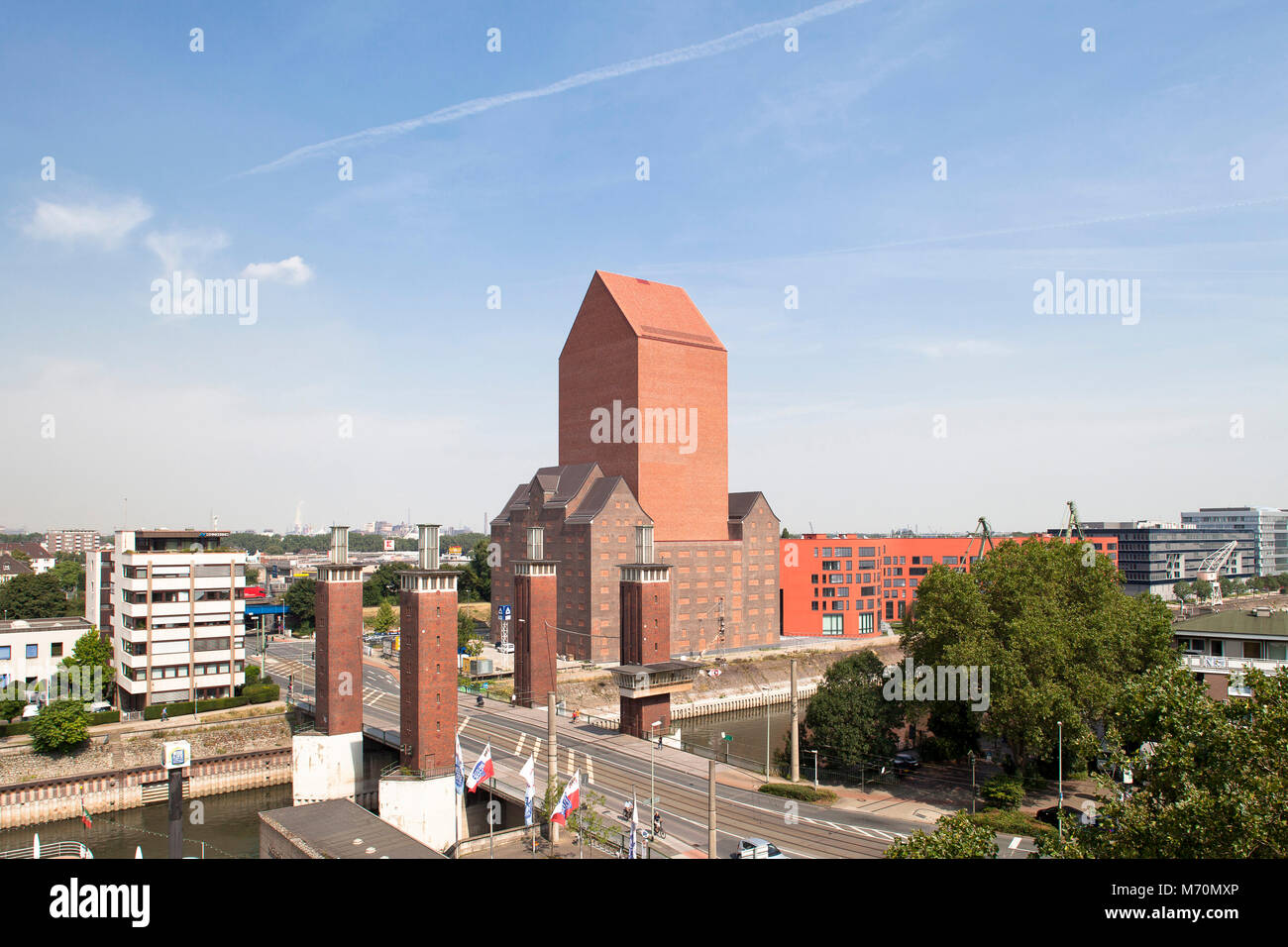 State archive of North Rhine-Westphalia (NRW) in Duisburg, Germany Stock Photo