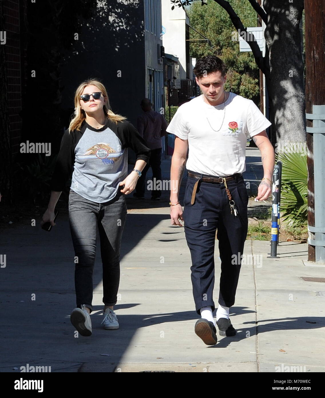 Brooklyn beckham and chloe moretz hi-res stock photography and images -  Alamy