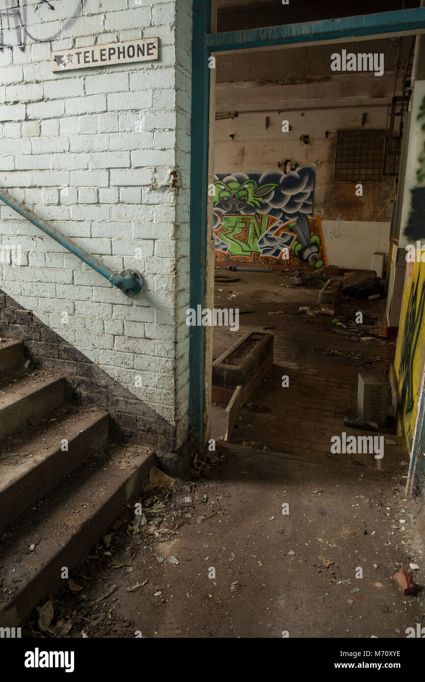 Abandoned Buildings UK Stock Photo Alamy