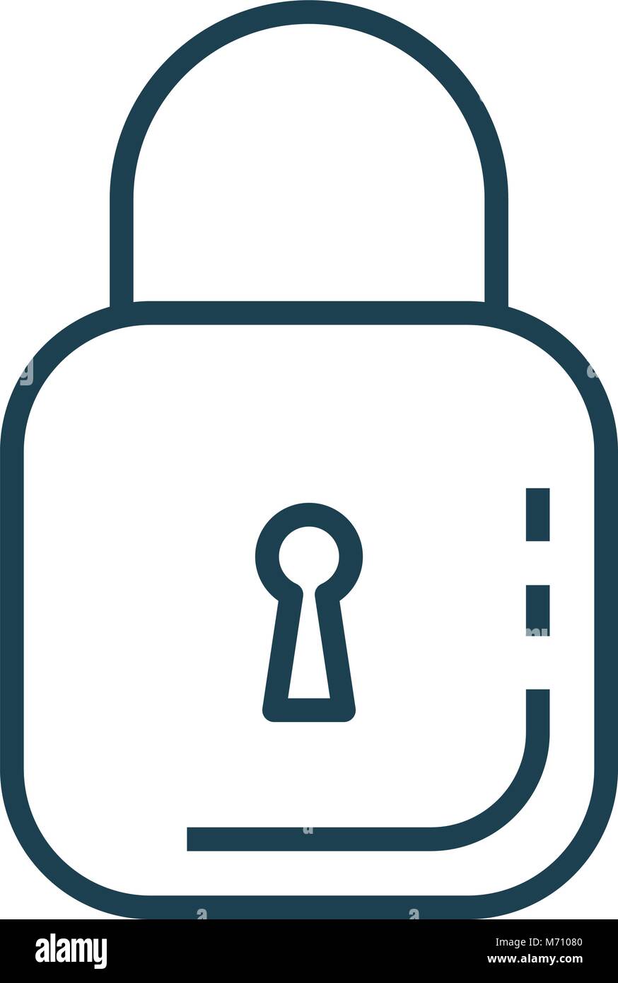 safe secure padlock icon vector illustration design Stock Vector Image ...