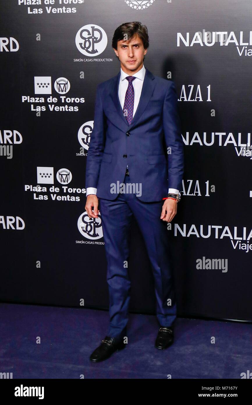 Madrid, Spain. 7th March, 2018. Andres Roca Rey attends Presentation of San  Isidro 2018, on March 7, 2018 in Plaza Las Ventas, Madrid, Spain. Photo:  Oscar J. Barroso / AFP7 Cordon Press