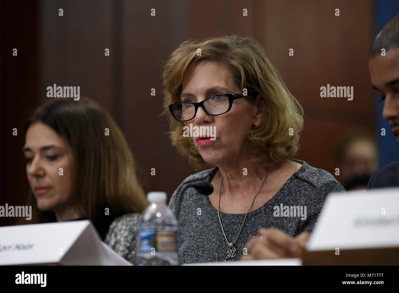 Washington, United States Of America. 07th Mar, 2018. Lori Haas, the