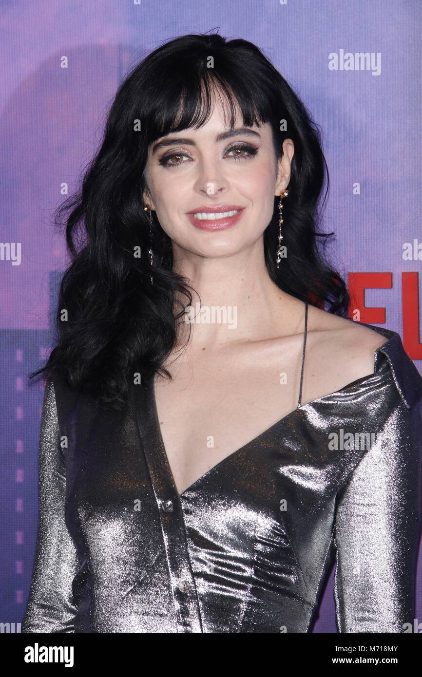 Krysten Ritter Amc New York, NY, USA. 7th Mar, 2018. Krysten Ritter at Marvel's Jessica ...