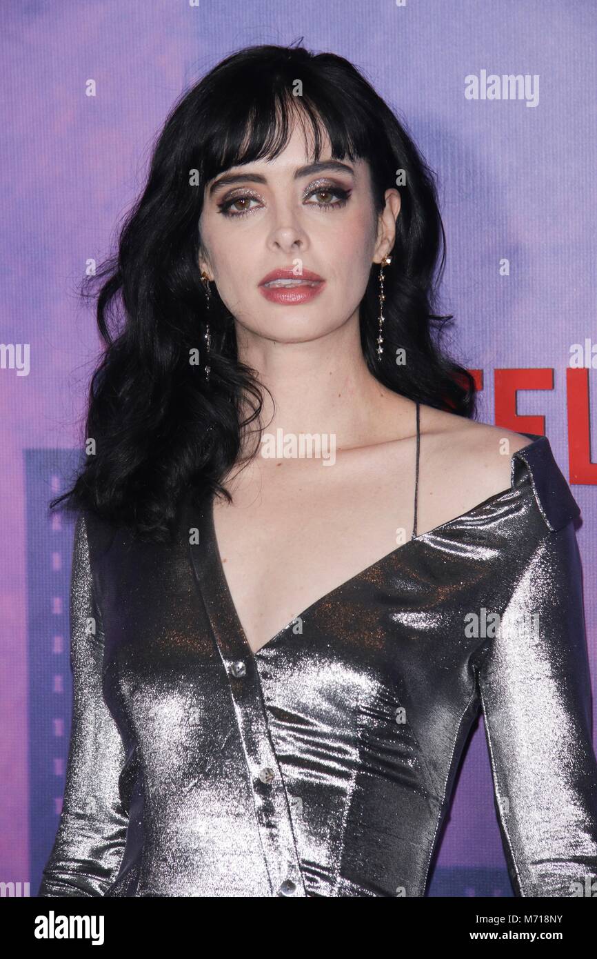 Krysten Ritter Amc New York, NY, USA. 7th Mar, 2018. Krysten Ritter at Marvel's Jessica ...