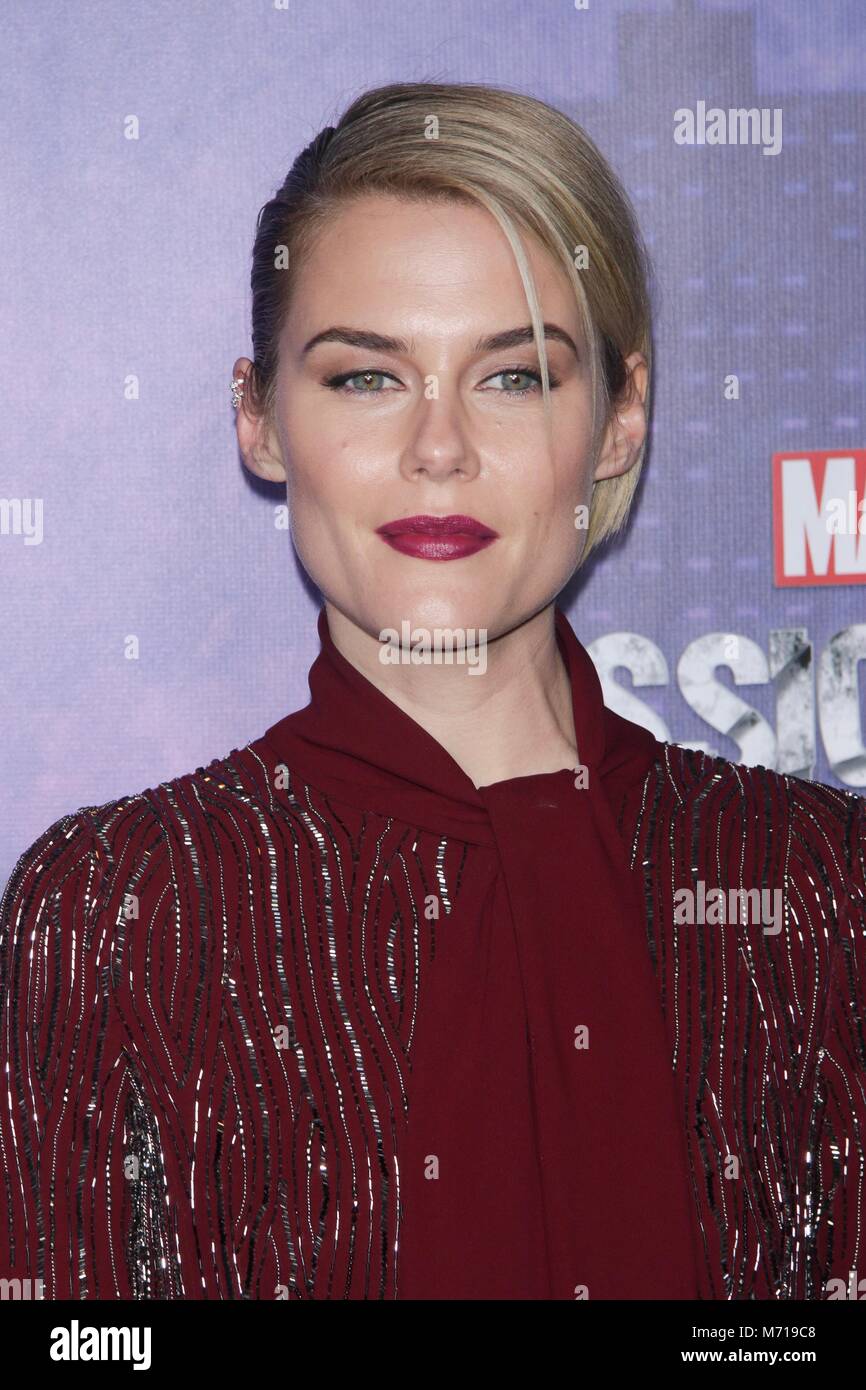 New York, NY, USA. 7th Mar, 2018. Rachael Taylor at Marvel's Jessica Jones Season 2 Premiere at AMC Loews Lincoln Square on March 7, 2018 in New York City. Credit: Diego Corredor/Media Punch/Alamy Live News Stock Photo