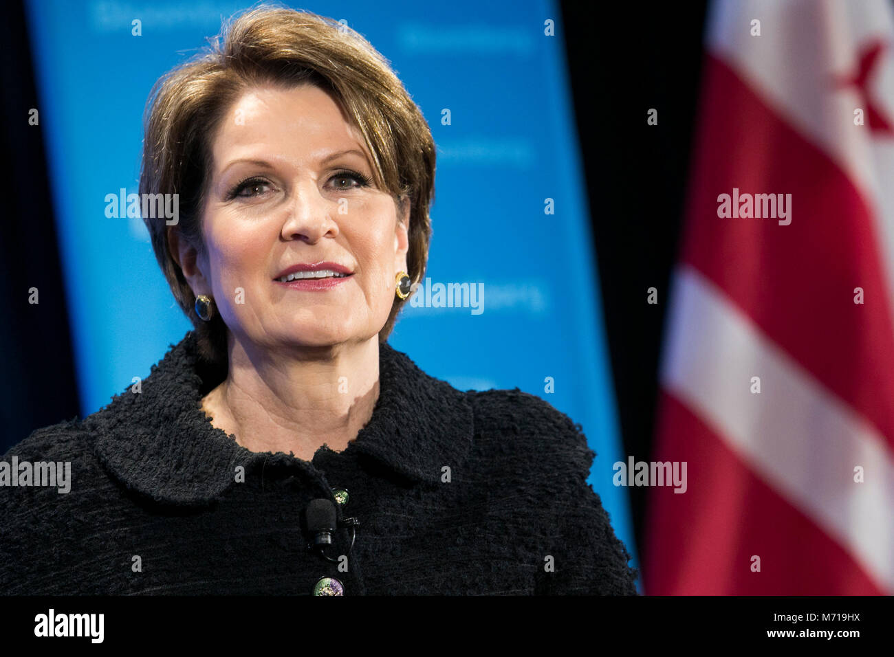 Washington, USA. 7th March, 2018. Marillyn Hewson, Chairman and Chief