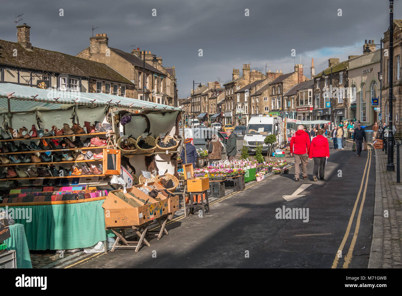 Barnard castle market town hires stock photography and images Alamy