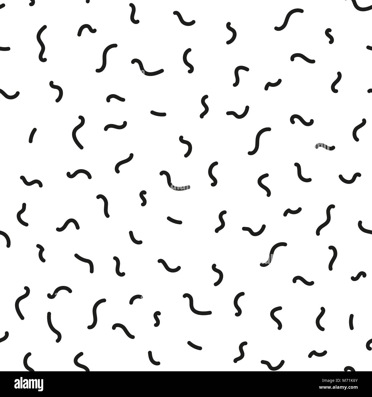 Universal vector seamless pattern of simple elements Stock Vector Image ...