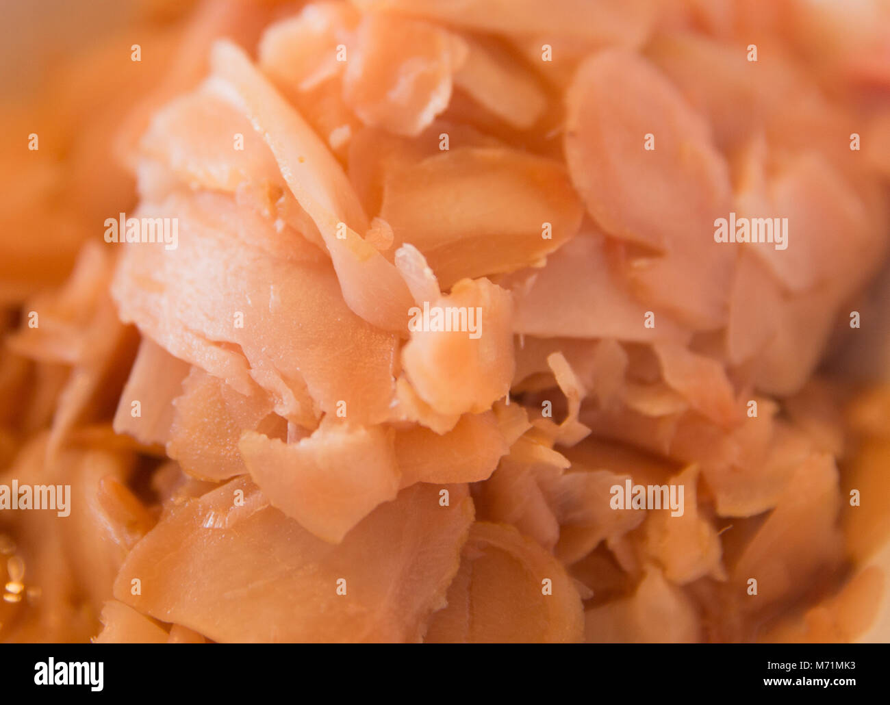 A Heap of Pickled Ginger Stock Photo Alamy