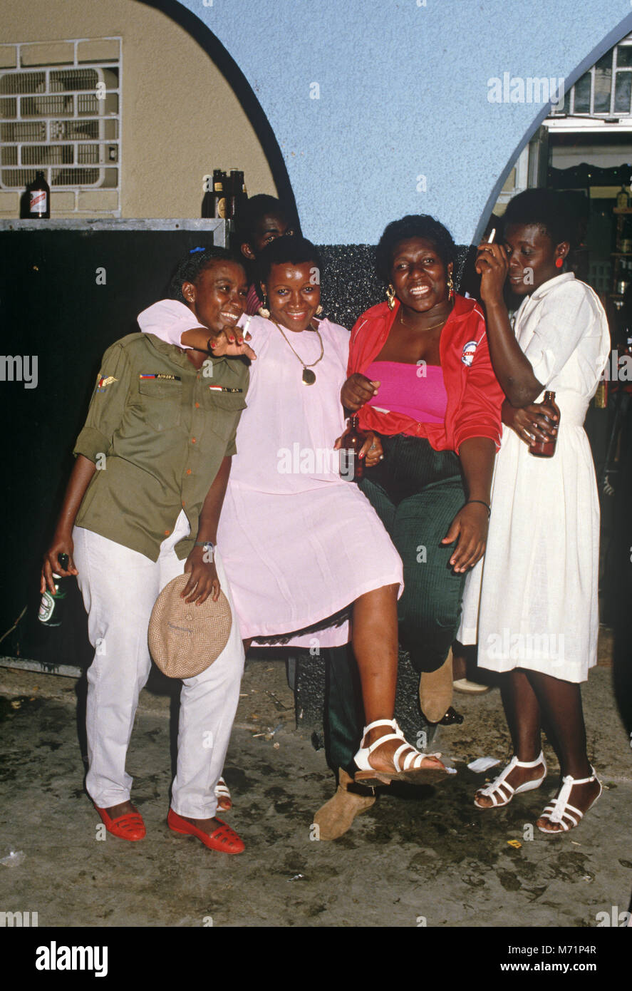 Half Way Tree Bar, Kingston, Jamaica Stock Photo Alamy
