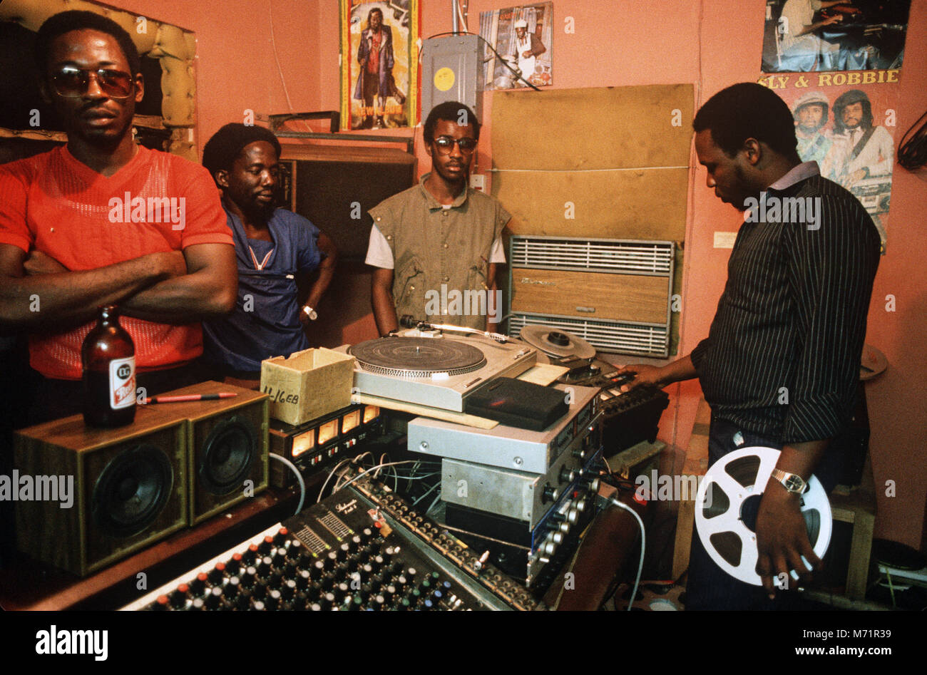 king Jammy's recording studio, Kingston, Jamaica Stock Photo Alamy
