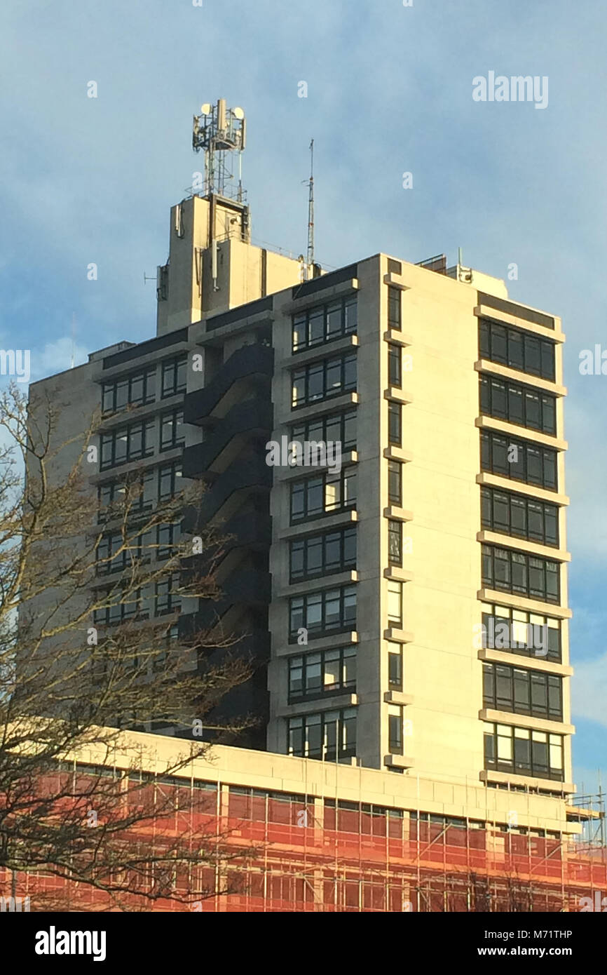 Kingston House, K2, Bond street, kingston Upon Hull brutalist 1960s