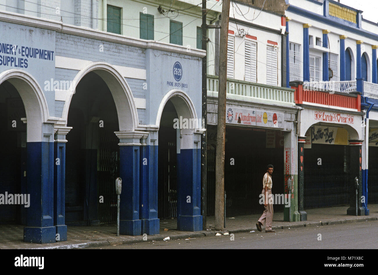 Downtown Kingston, Jamaica Stock Photo Alamy