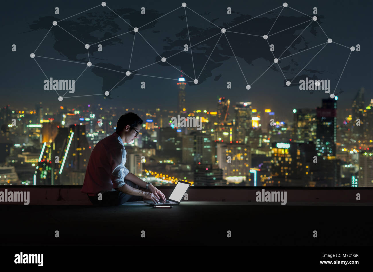 Asian network engineer hi-res stock photography and images - Alamy