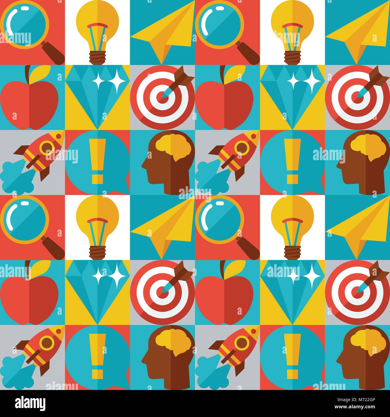 Idea concept illustration in flat design style Stock Vector Image & Art ...