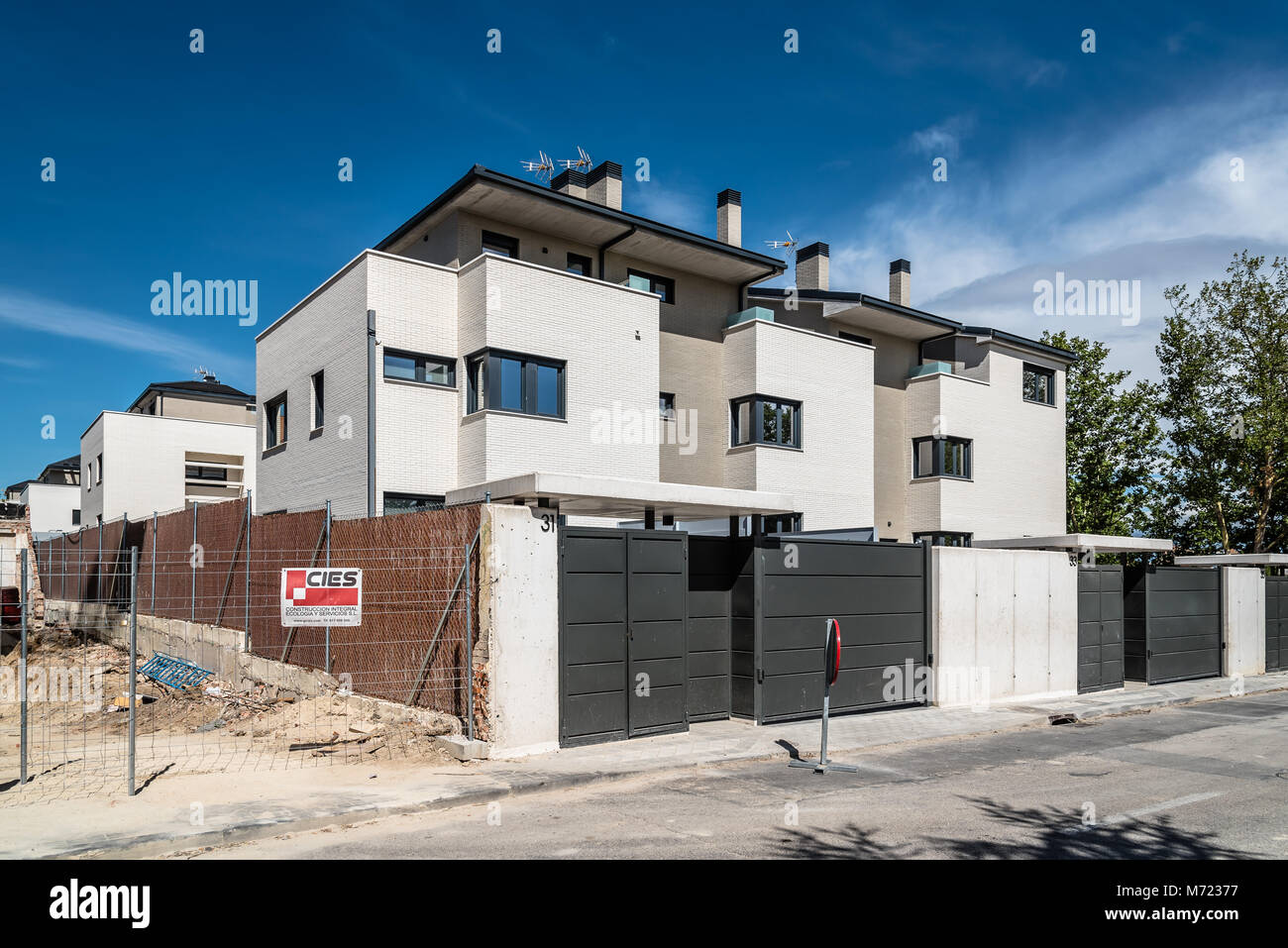 Spain Developments Madrid spain residential development in hi-res stock photography and ...
