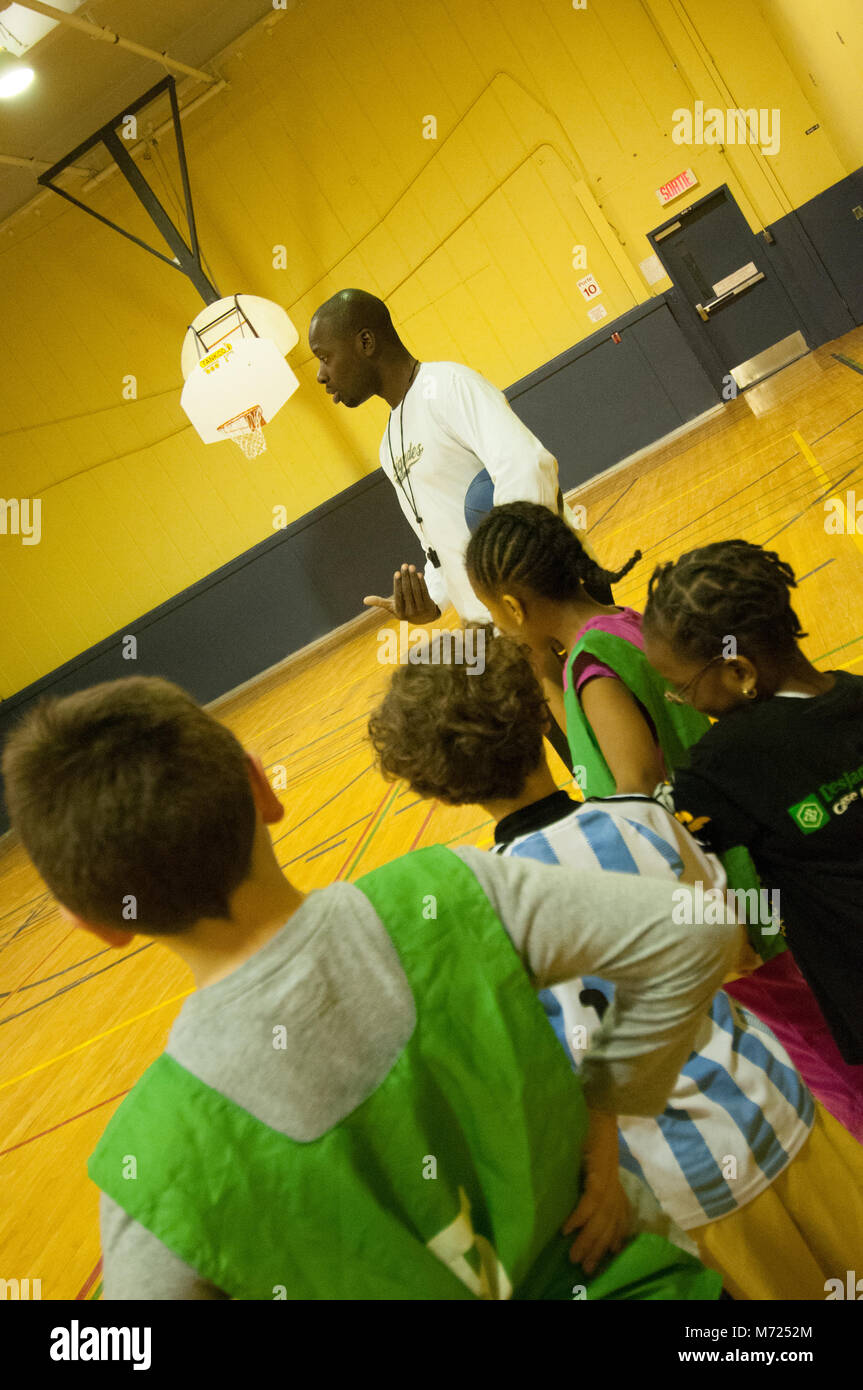 Physical education class Stock Photo Alamy