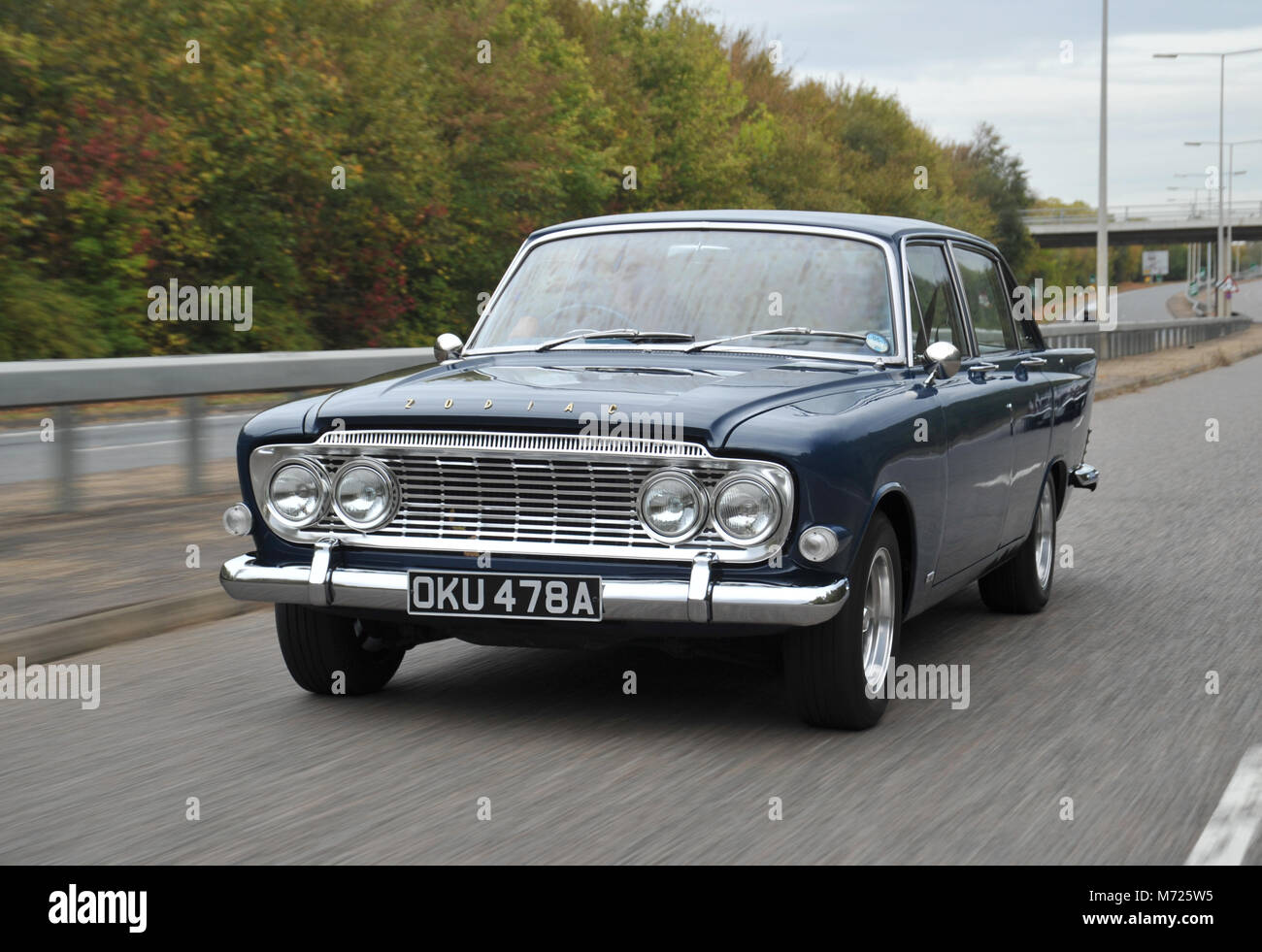 1963 Ford Zodiac classic British executive car Stock Photo Alamy