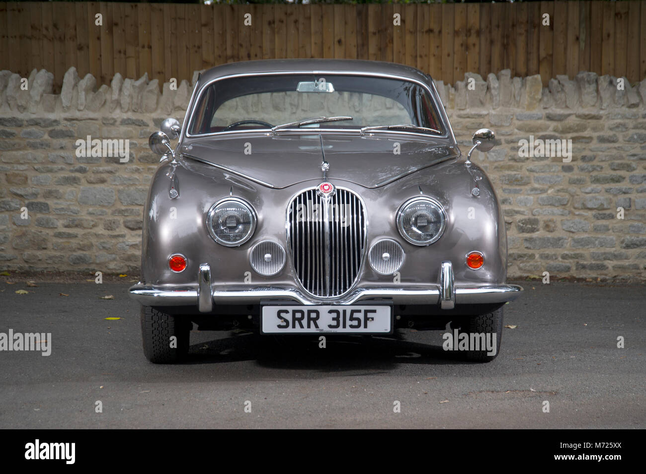 1968 Jaguar Mk2 classic British sports saloon car Stock Photo Alamy