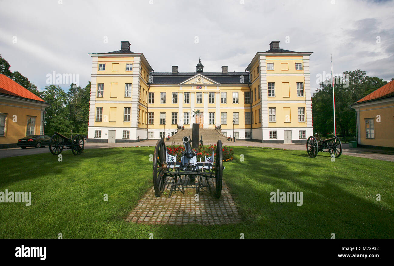 Finspangs Castle From 1668 Established By Louis De Geer A Stock Photo Alamy
