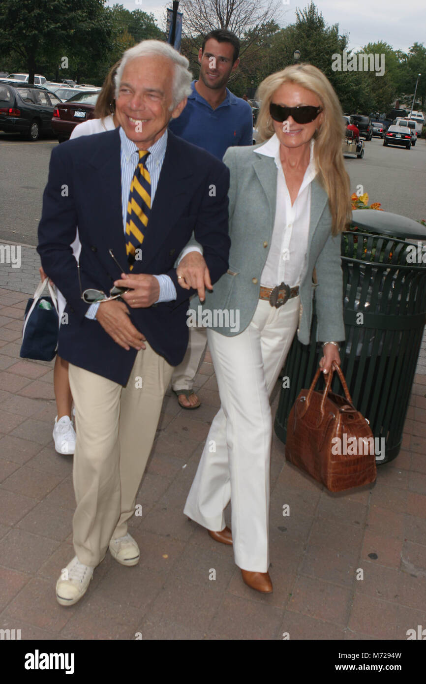 Ralph lauren and wife hi-res stock photography and images - Alamy