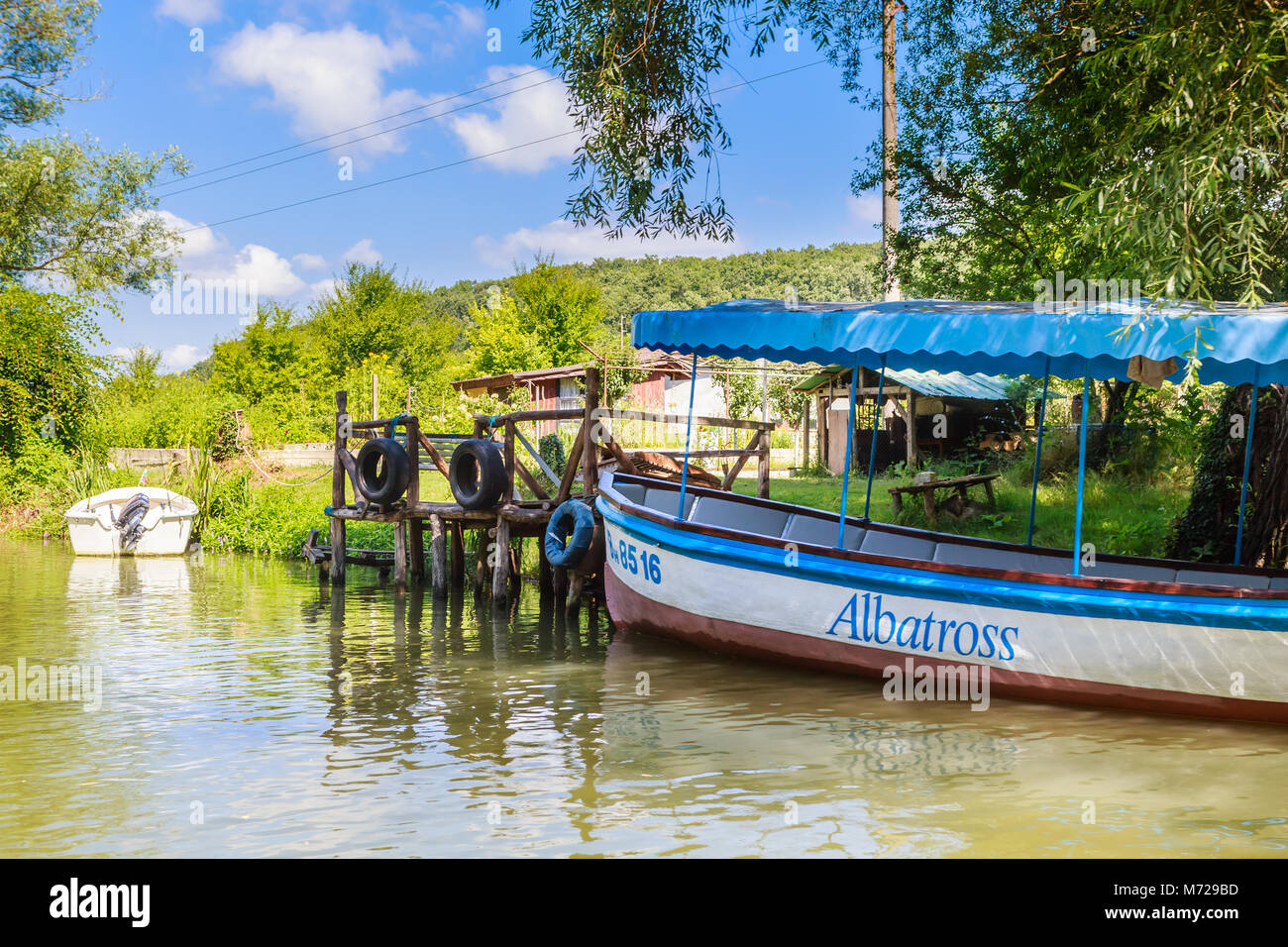 Boat For Trip On The River Kamchia River In Bulgaria Stock Photo Alamy boat-for-trip-on-the-river-kamchia-river-in-bulgaria-stock-photo-alamy