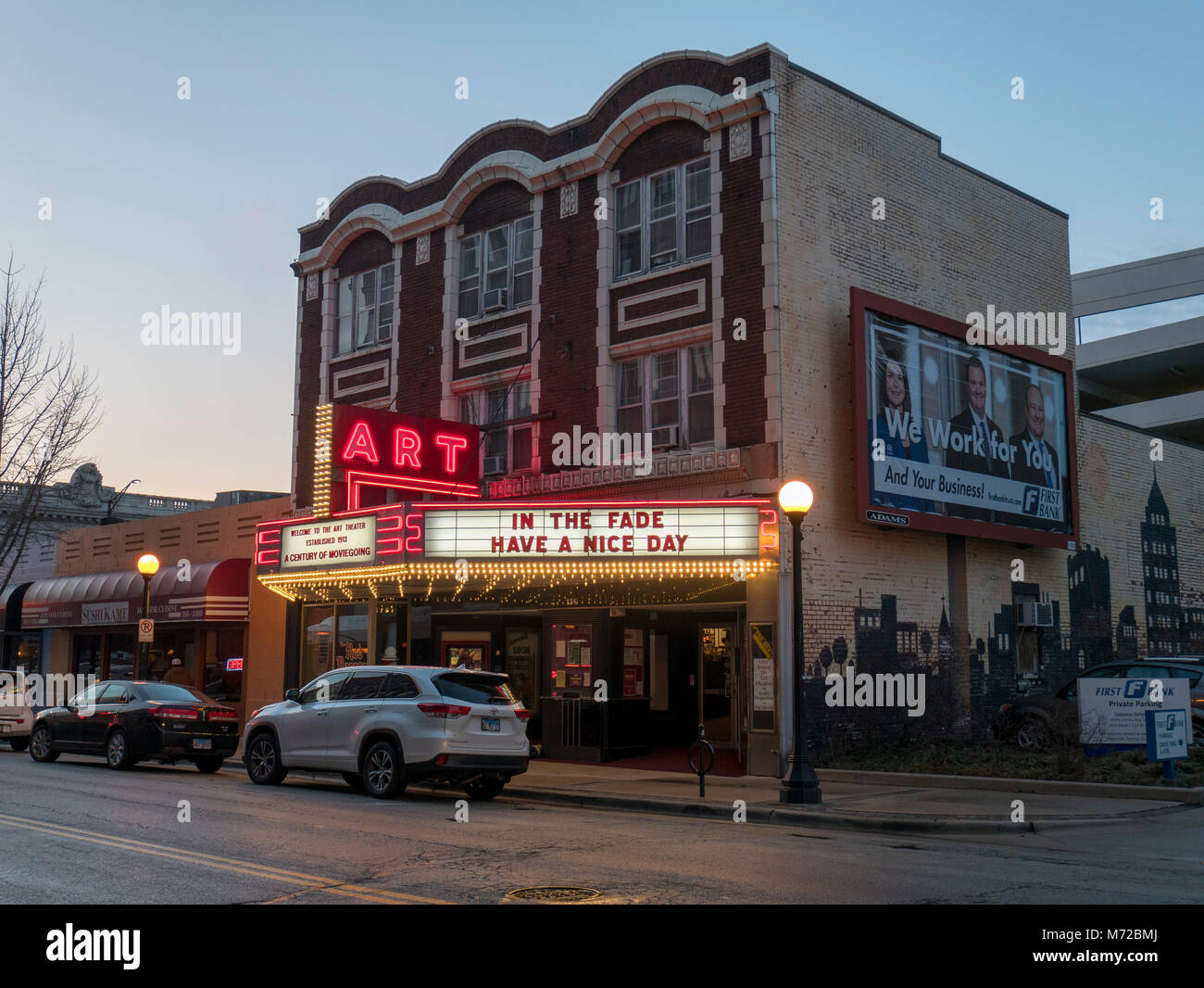 Vintage Movie Theater Marquee High Resolution Stock Photography and ...