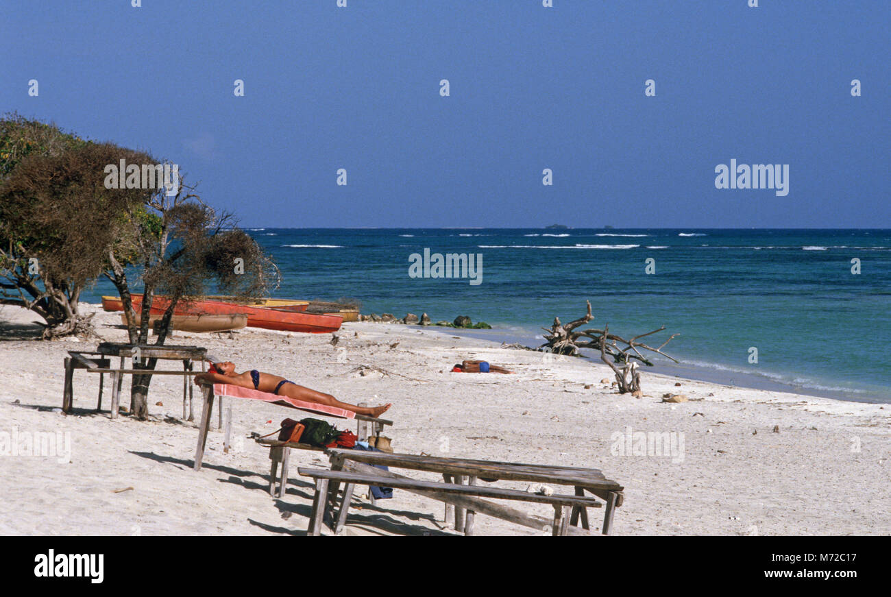 Beach near Kingston, Jamaica Stock Photo Alamy