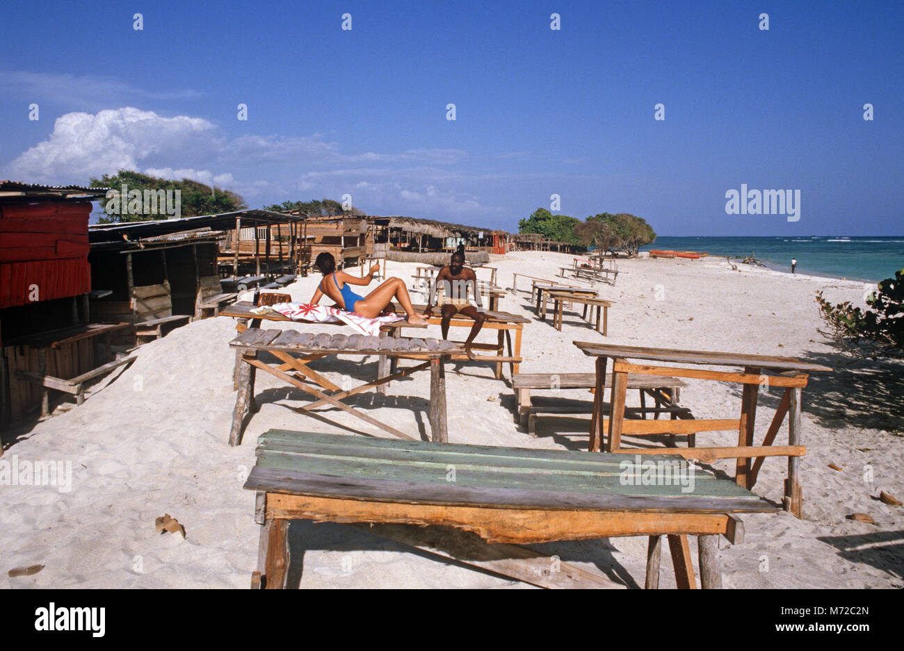 Beach near Kingston, Jamaica Stock Photo Alamy