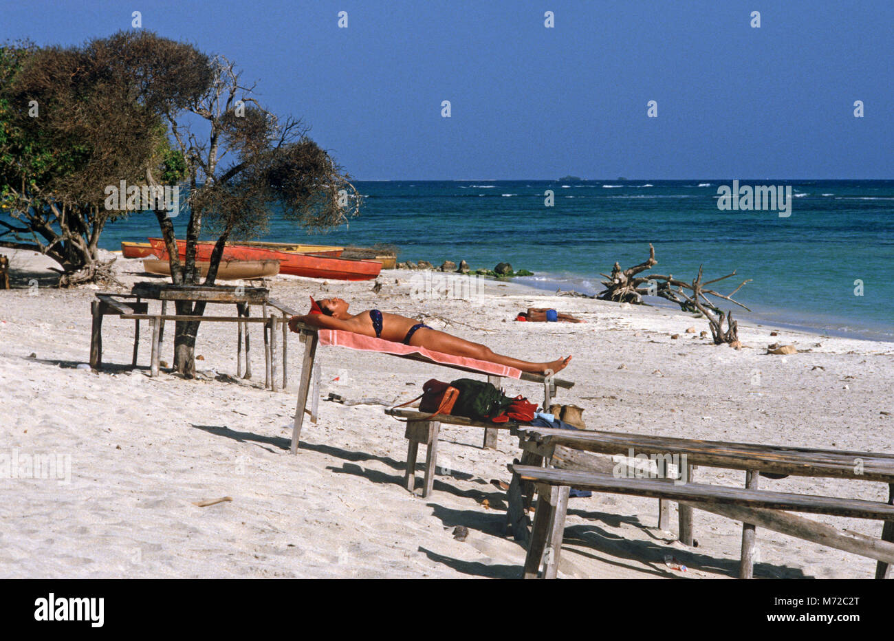 Beach near Kingston, Jamaica Stock Photo Alamy