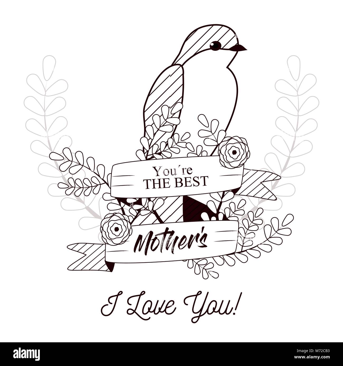 Lettering Happy Mother's Day. Calligraphy. Hand Draw. Vector Illustration  Royalty Free SVG, Cliparts, Vectors, and Stock Illustration. Image 73111073.