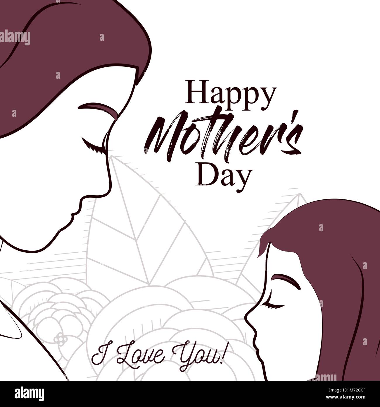 Happy Mothers Day Stock Photo - Download Image Now - Drawing - Art Product, Mother's  Day, Child - iStock
