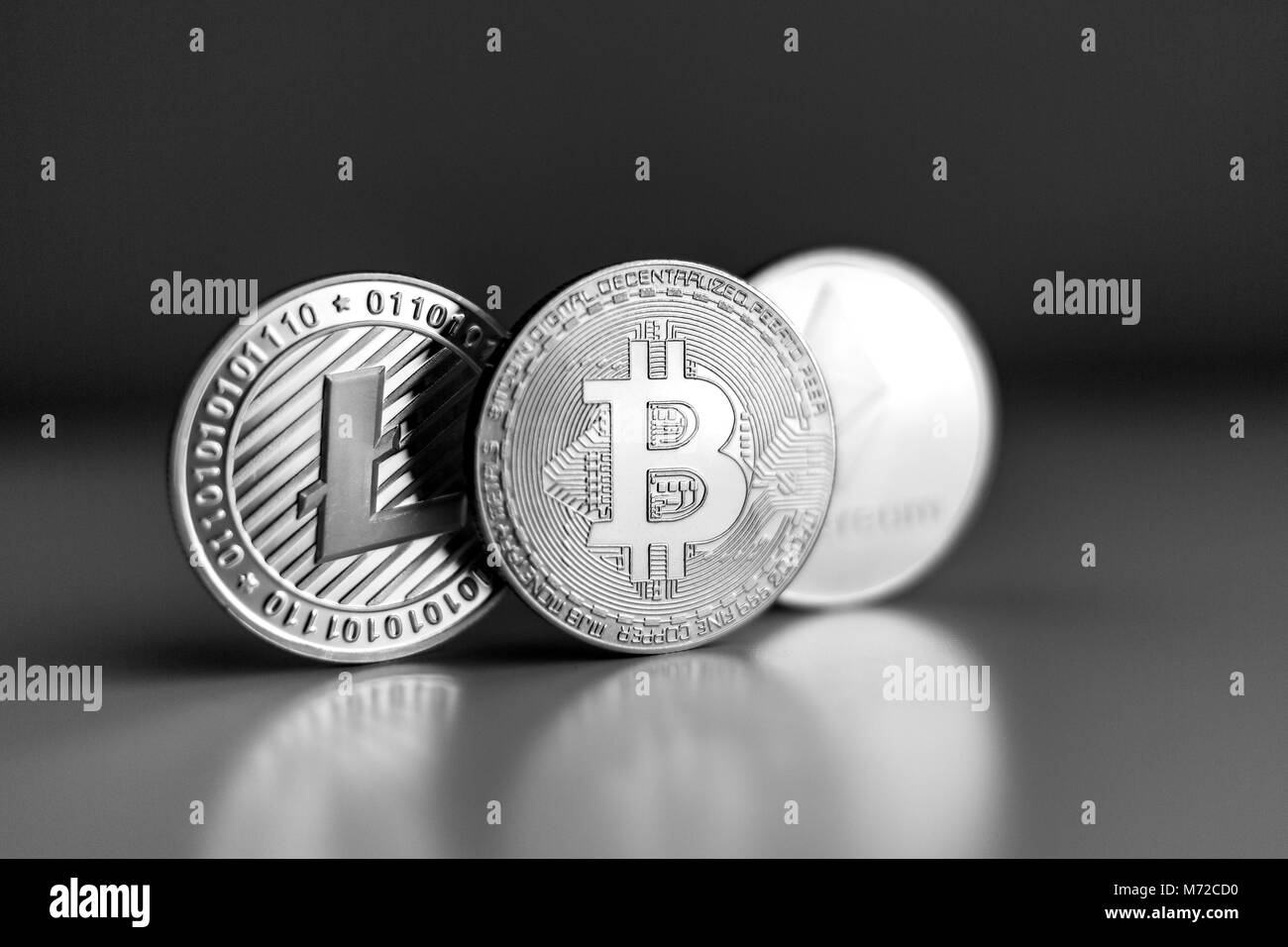 Bytecoin Black and White Stock Photos & Images - Alamy