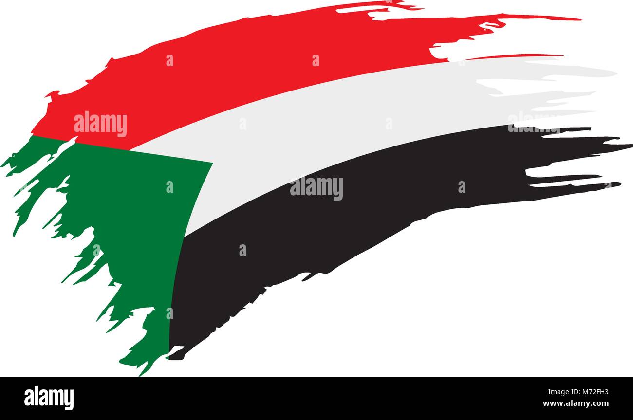 South sudan brush flag hi-res stock photography and images - Alamy