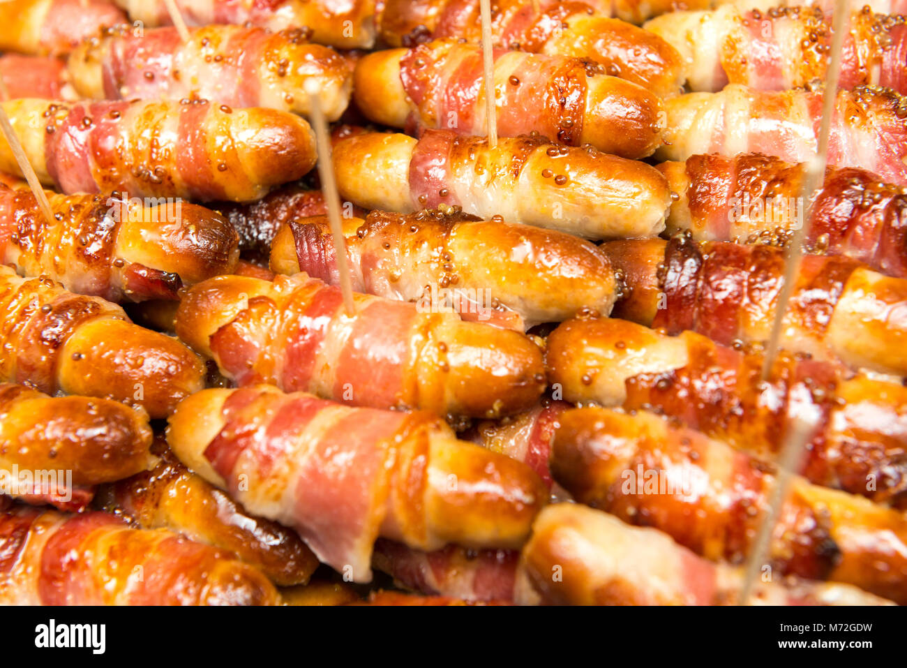 Pigs In Blankets Stock Photo Alamy
