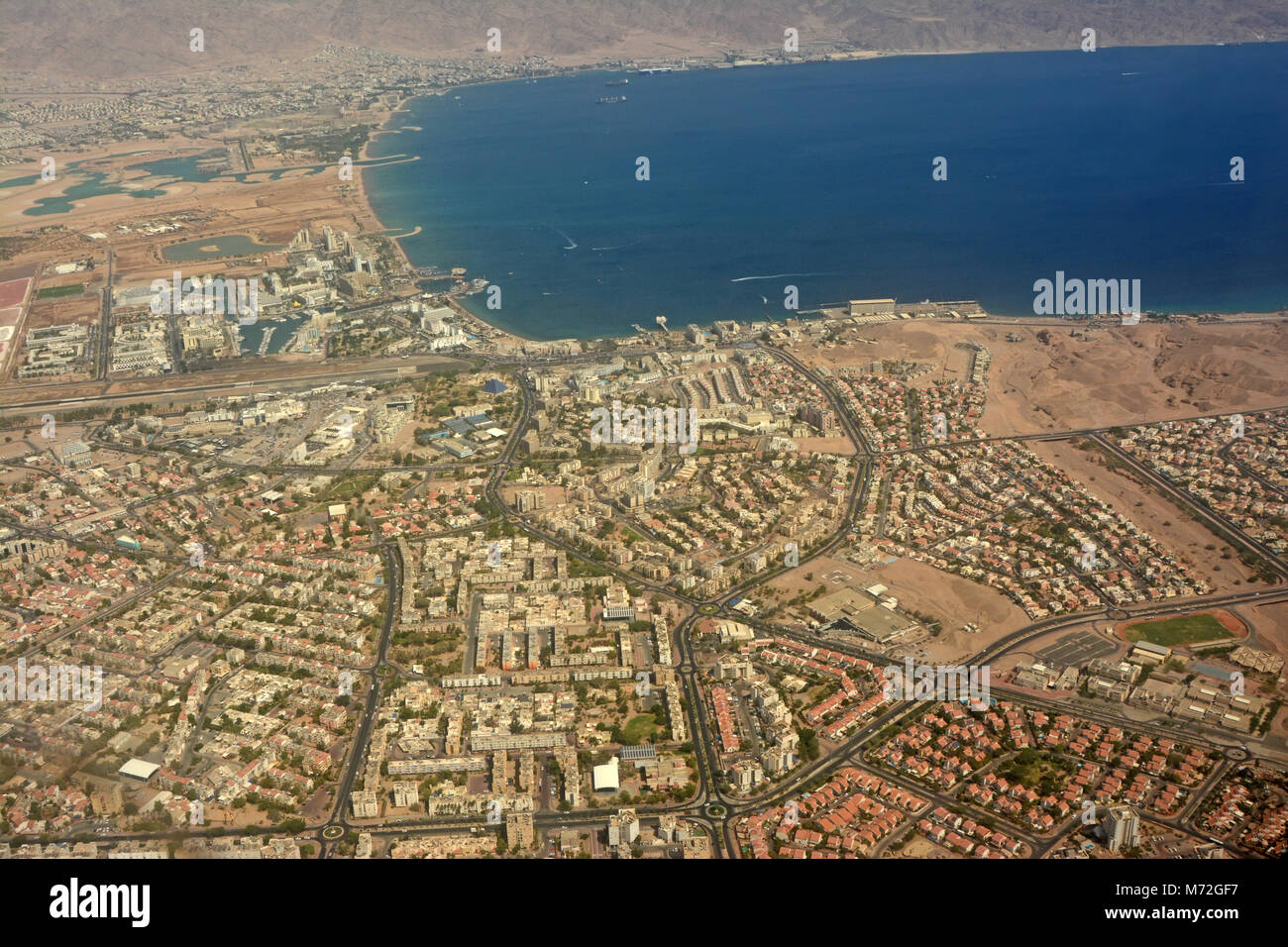 Eilat, Israel, Aerial view Stock Photo