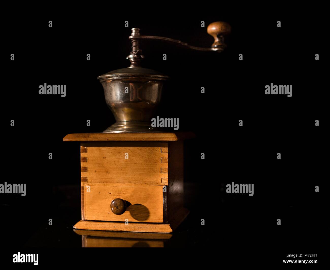 Coffee grinder, handle Stock Photo Alamy