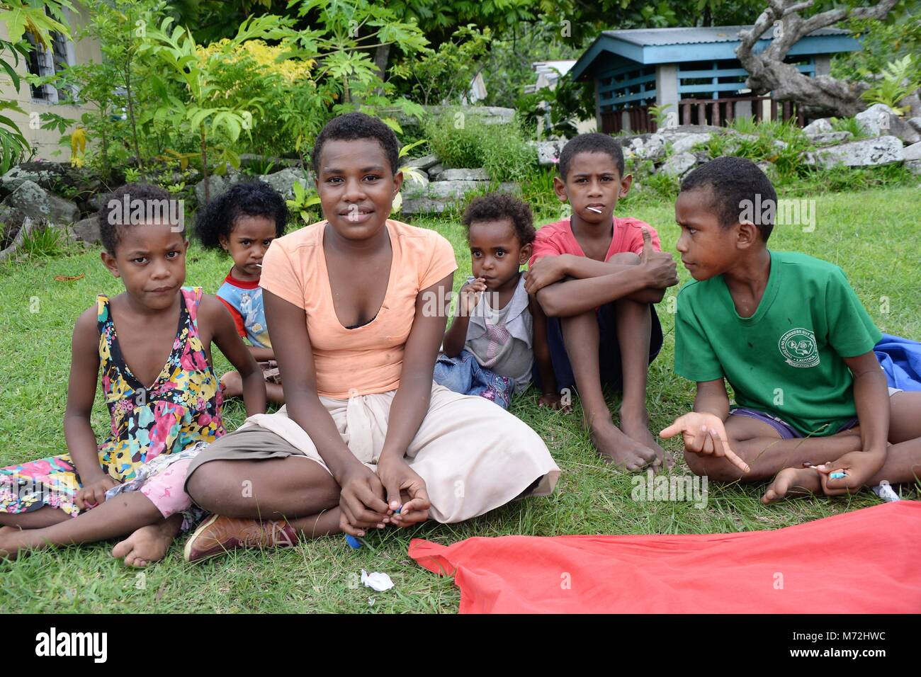 Fijian girl fijian girl hi-res stock photography and images - Alamy