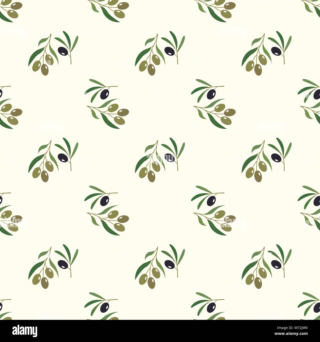 Seamless background image colorful vegetable food ingredient olive ...