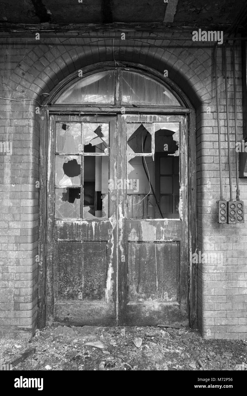 Abandoned Buildings UK Stock Photo Alamy