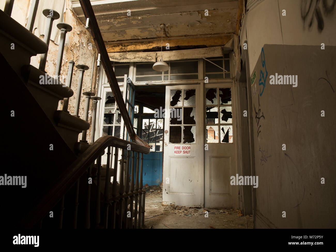 Abandoned Buildings UK Stock Photo - Alamy