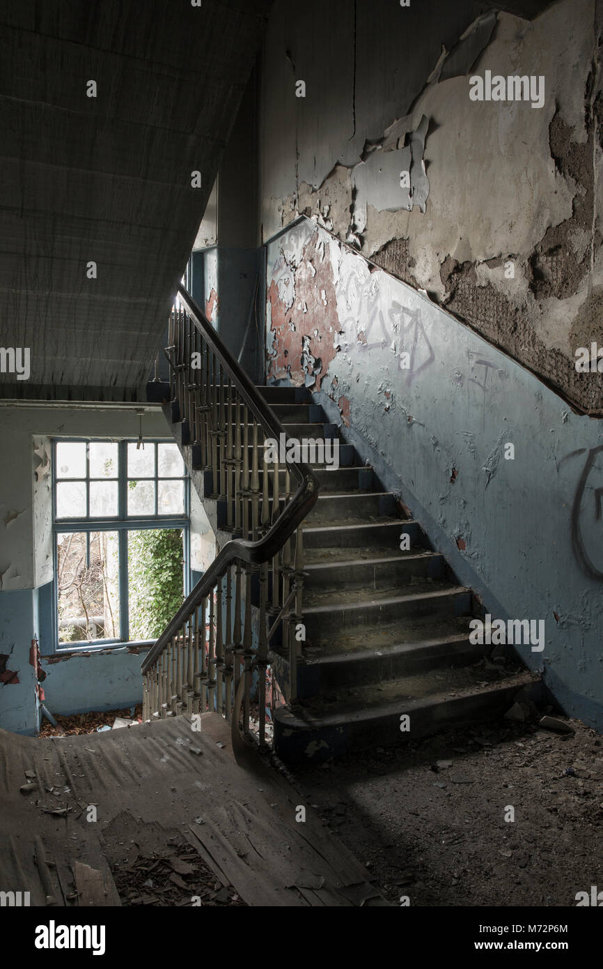 Abandoned Buildings UK Stock Photo Alamy
