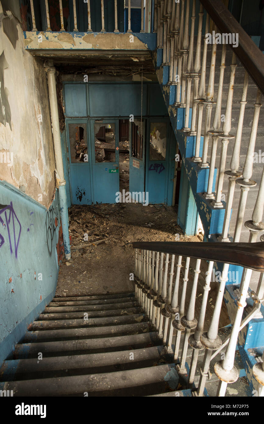 Abandoned Buildings UK Stock Photo Alamy